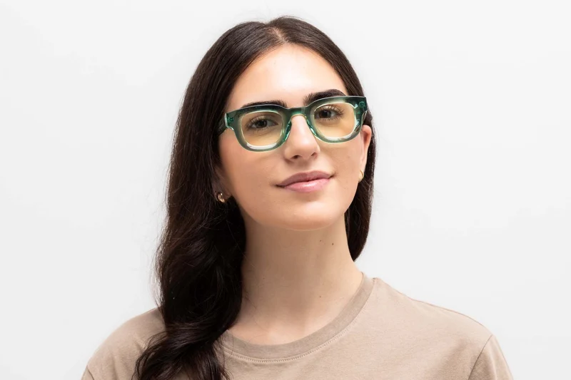 Juno Green Rx Sunglasses