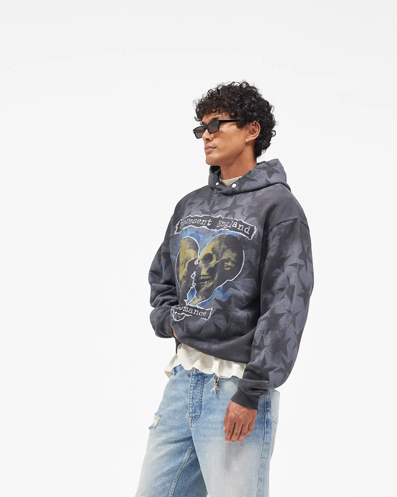Romance Hoodie - Vintage Black