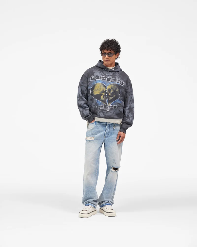 Romance Hoodie - Vintage Black