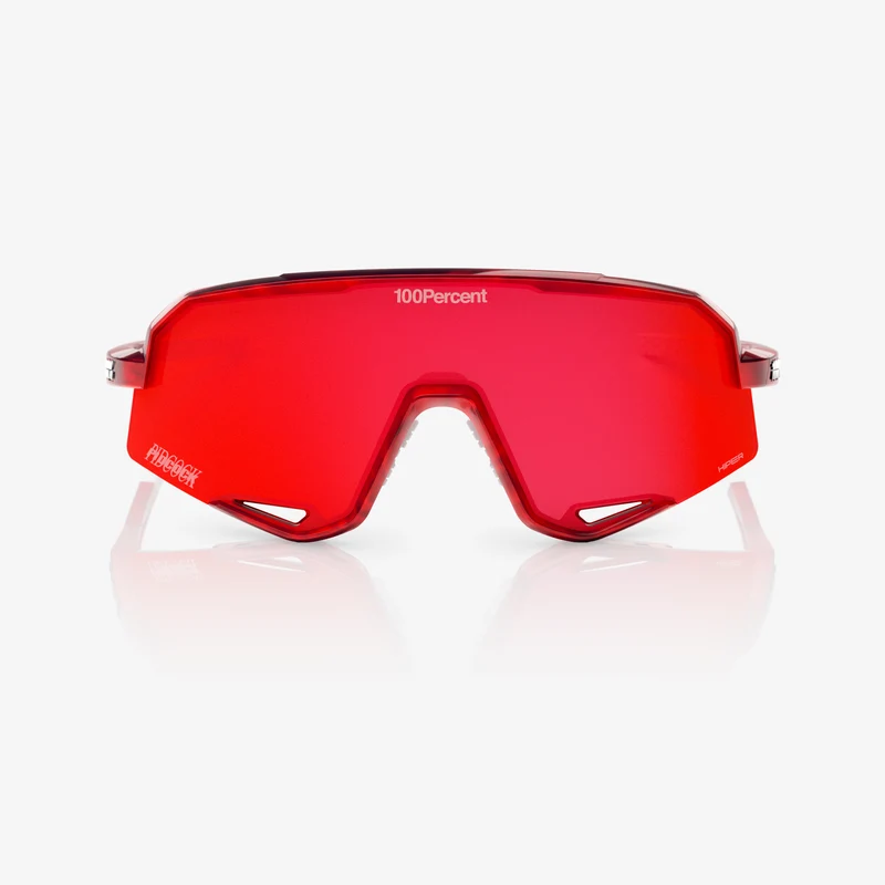SLENDALE Pidcock Gloss Red Holographic HiPER Fire Red Mirror Lens