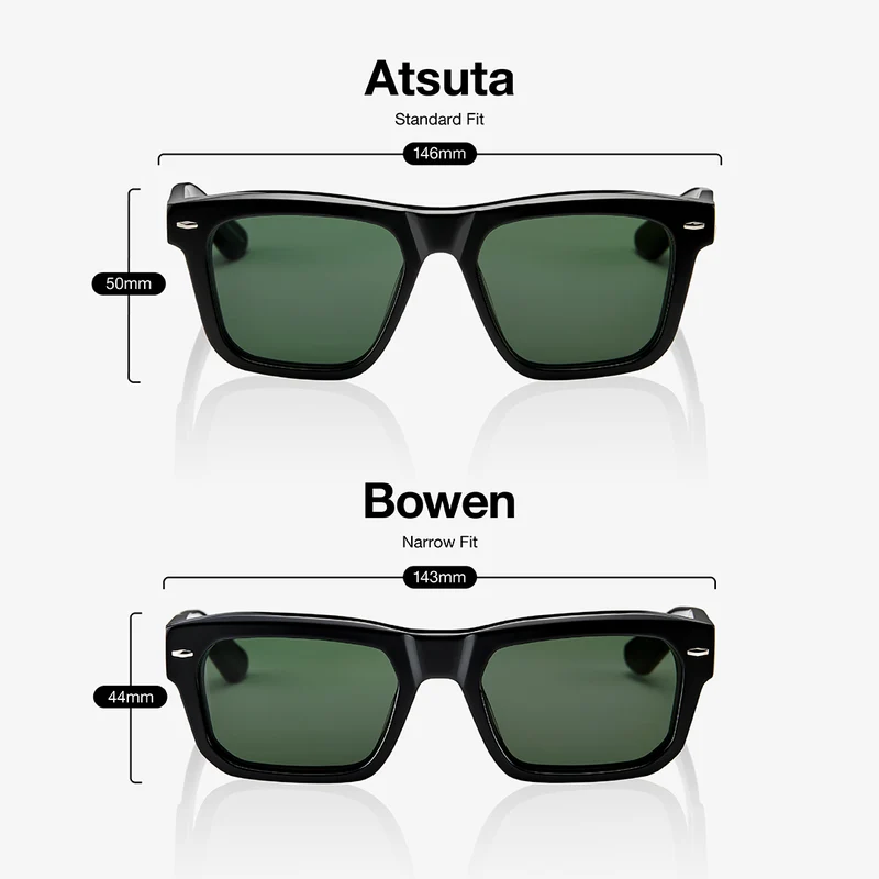 ATSUTA Polished Tortoise GreyGreen Lens