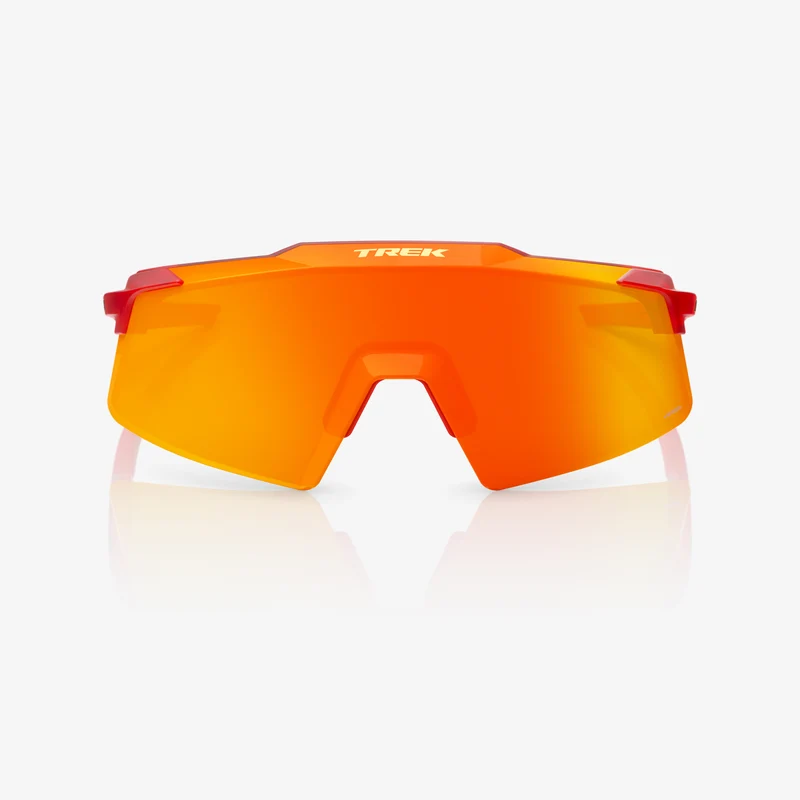TREK TFR AEROCRAFT Translucent Matte Red HiPER Red Mirror Lens