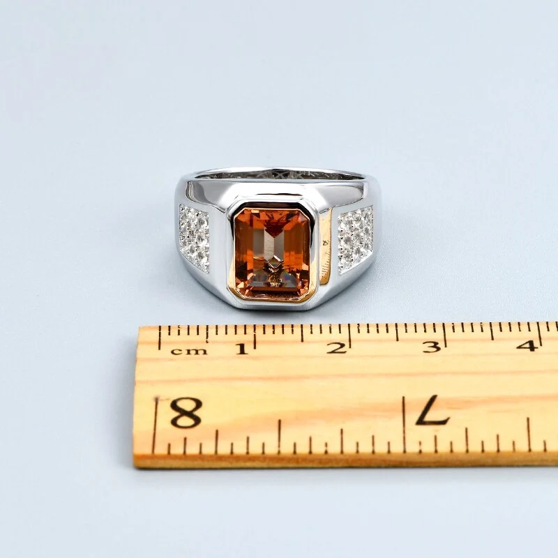 Zultanite ring for men color changing