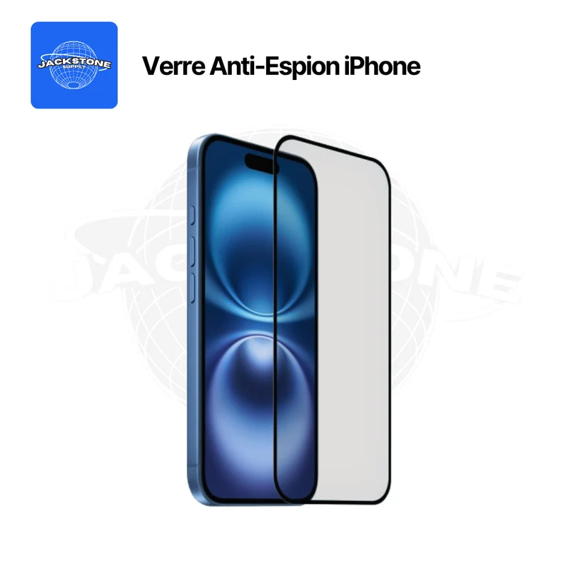 Verre Trempé Anti-Espion iPhone