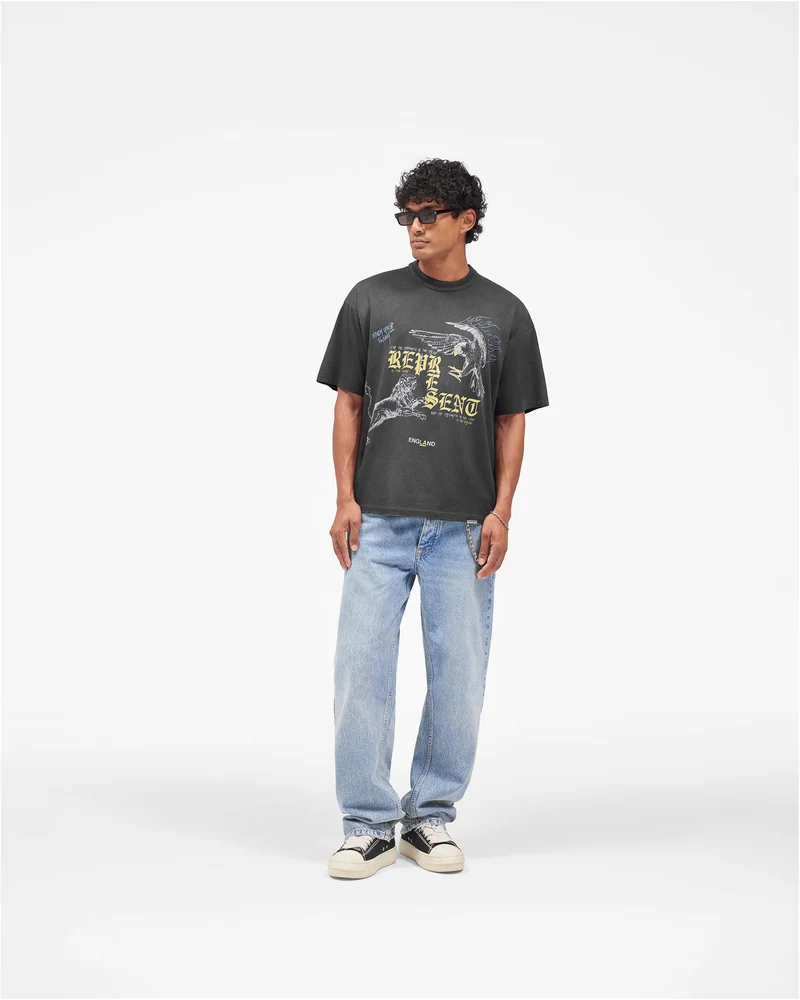 Enemy T-Shirt - Washed Black