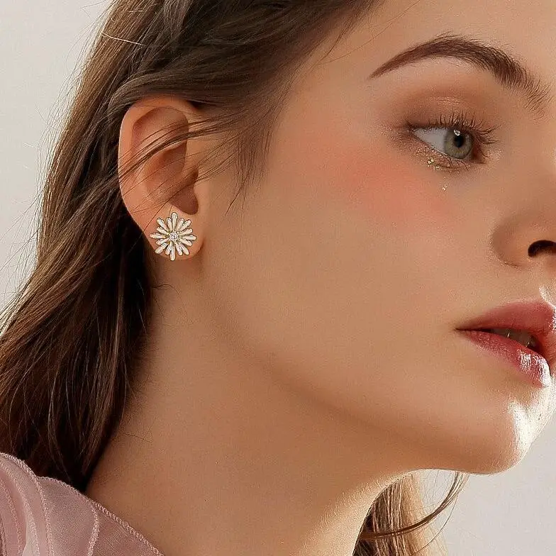 Boucles d'Oreilles Marguerite