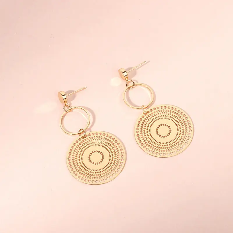 Boucles d'Oreilles Ethniques Chics - Soleil