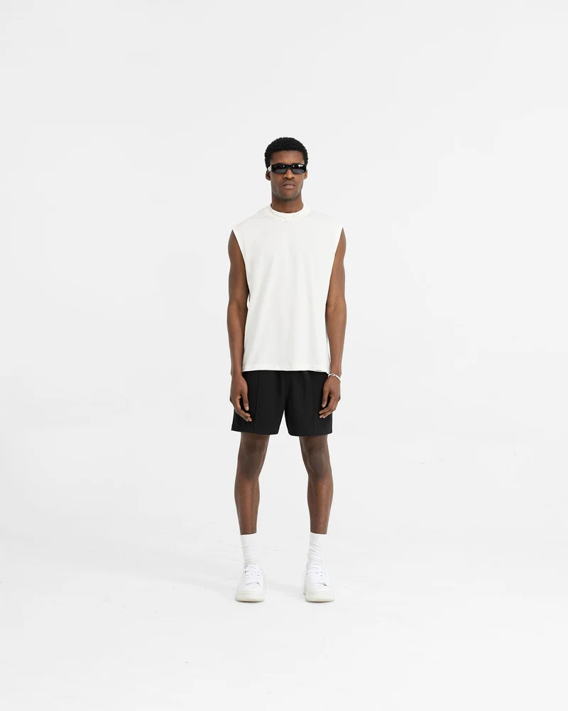 Initial Sweatshorts - Jet Black