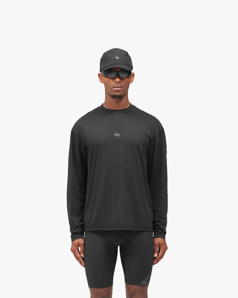 247 Noble Long Sleeve T-Shirt - Jet Black