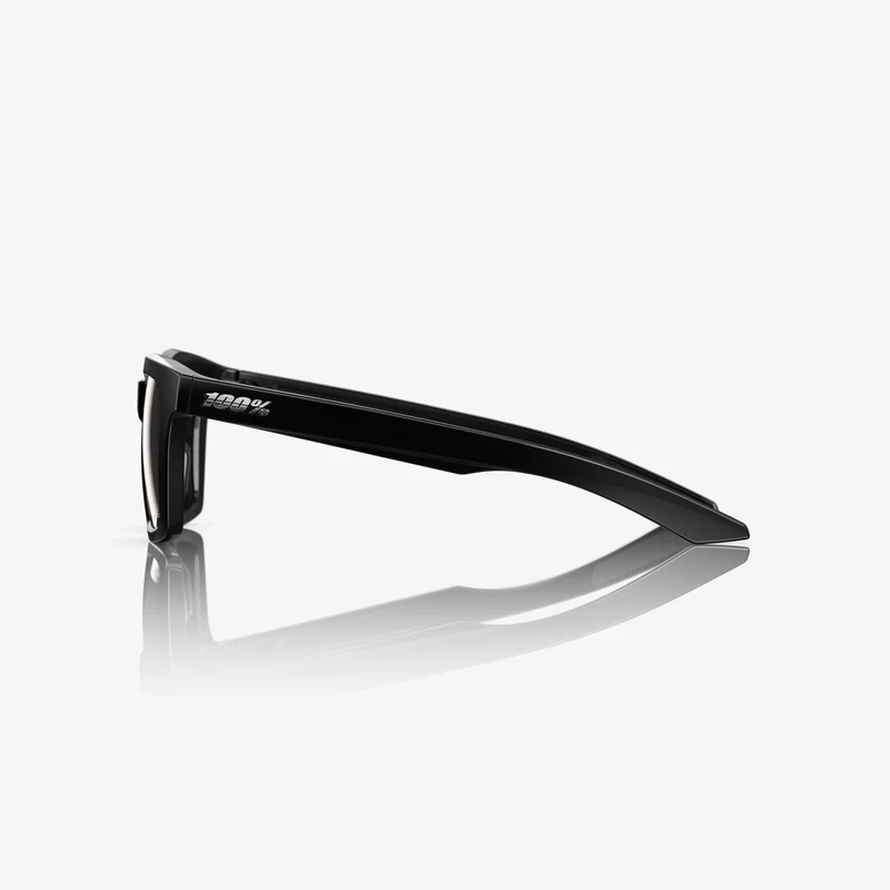 ERBA Polished Black Grey Polarized Lens