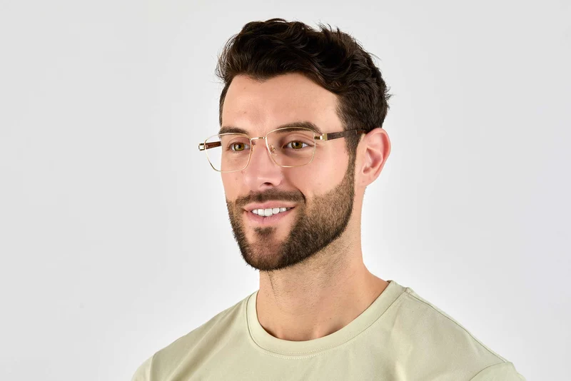 Fair Gold Eyeglasses