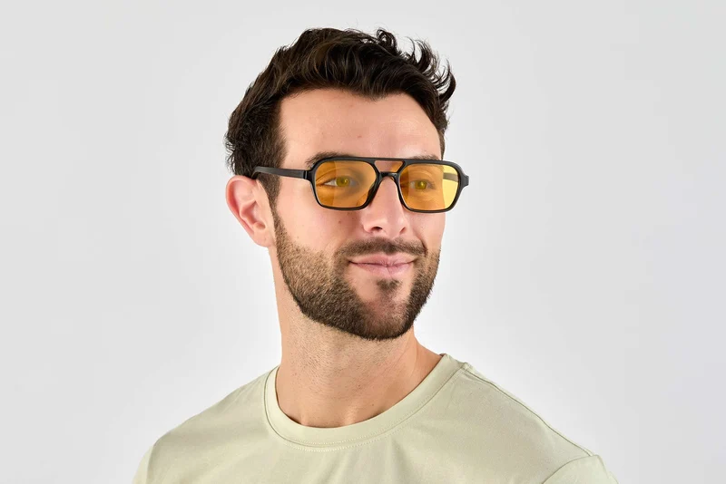 Ryder Yellow Sunglasses
