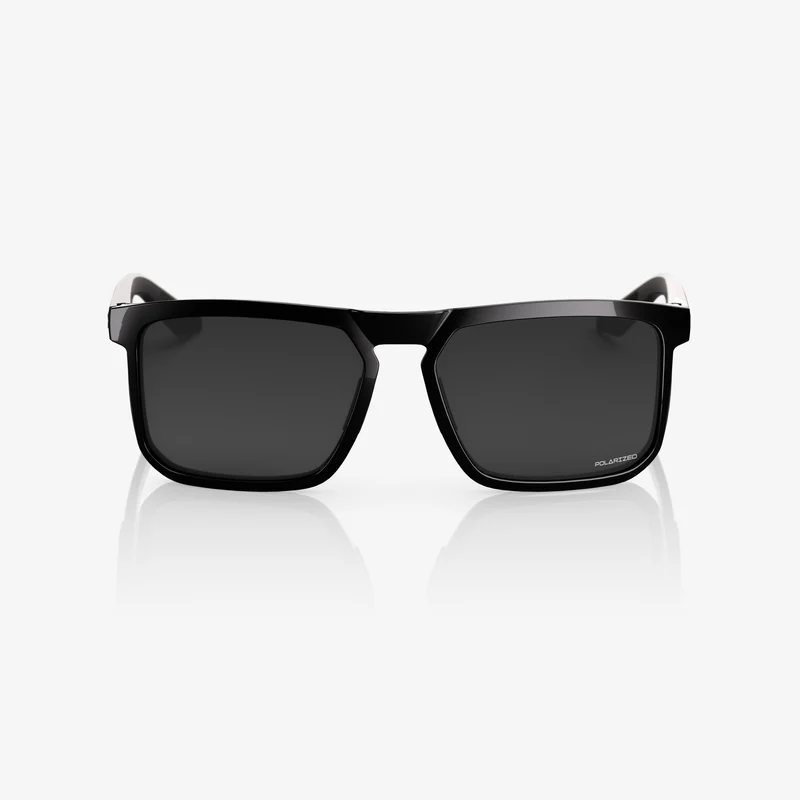 RENSHAW Polished Black Grey Polarized Lens