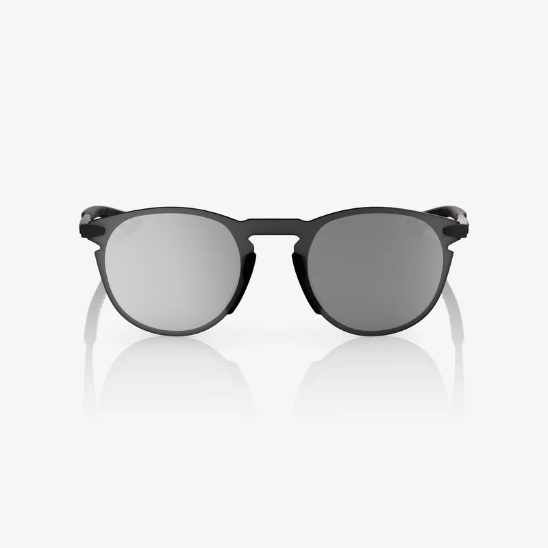 LEGERE ROUND Matte Black Silver Mirror Lens