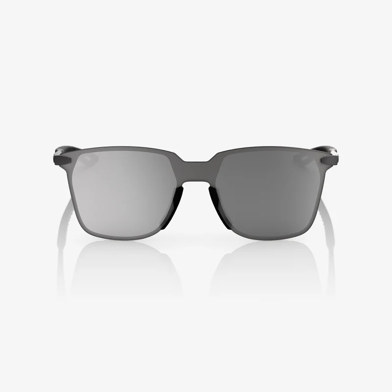 LEGERE SQUARE Matte Black Silver Mirror Lens