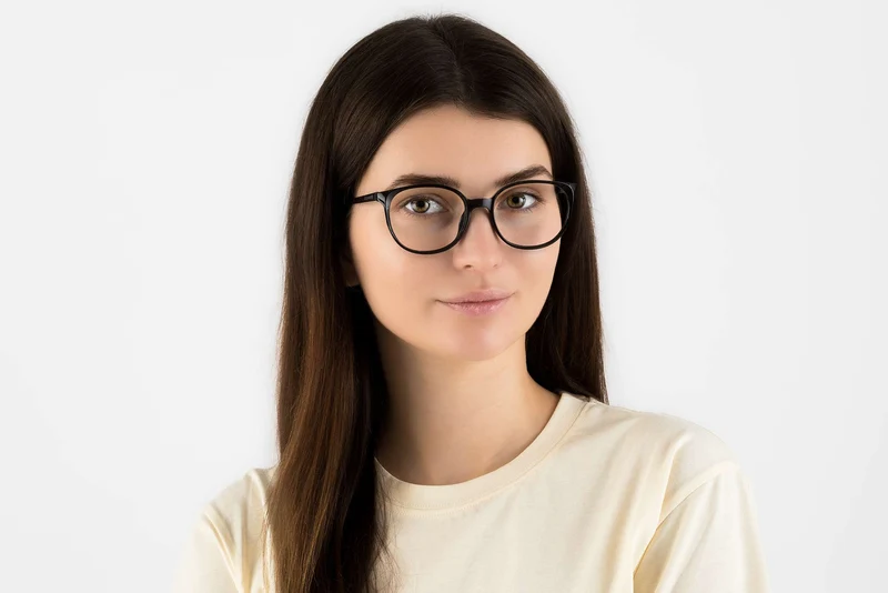 Serene Black Eyeglasses