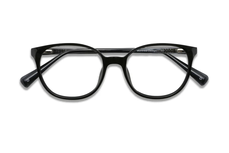 Serene Black Eyeglasses