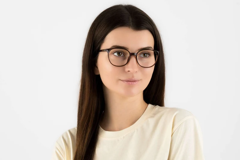 Serene Brown Eyeglasses