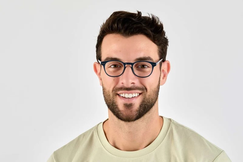 Dash Navy Eyeglasses