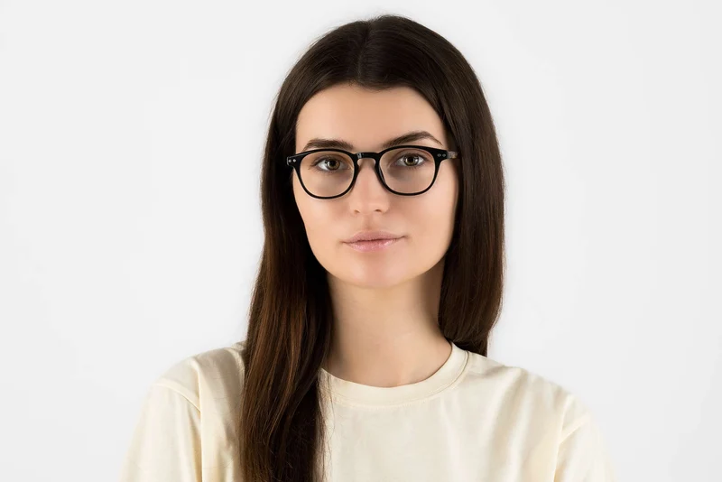 Dash Black Eyeglasses