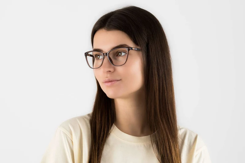 Allure Brown Eyeglasses