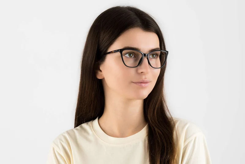 Allure Black Eyeglasses