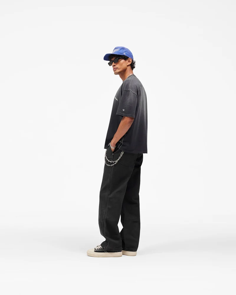 Los Angeles Dodgers x Represent T-Shirt - Stained Black