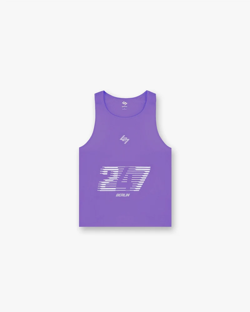 247 Berlin Singlet - Purple