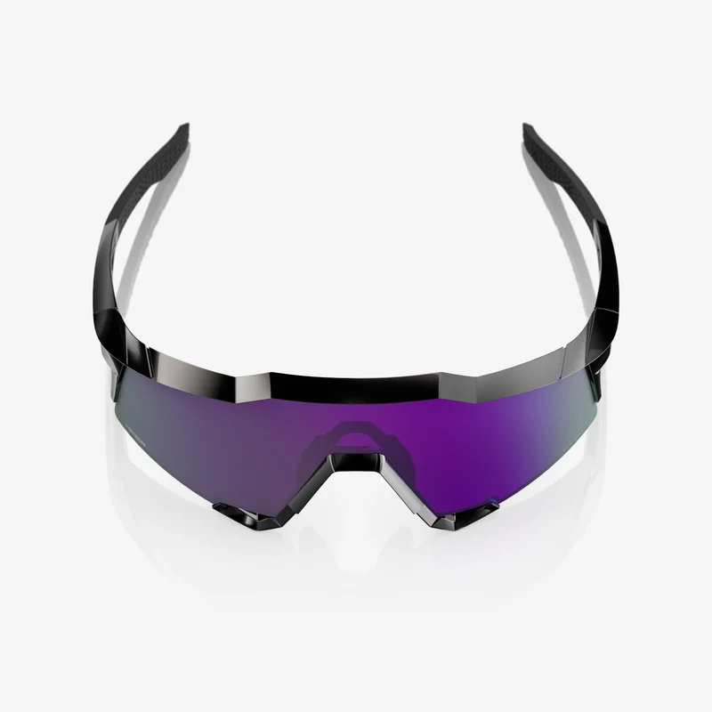 SPEEDCRAFT - Polished Black - HiPER Polarized Lavender Mirror