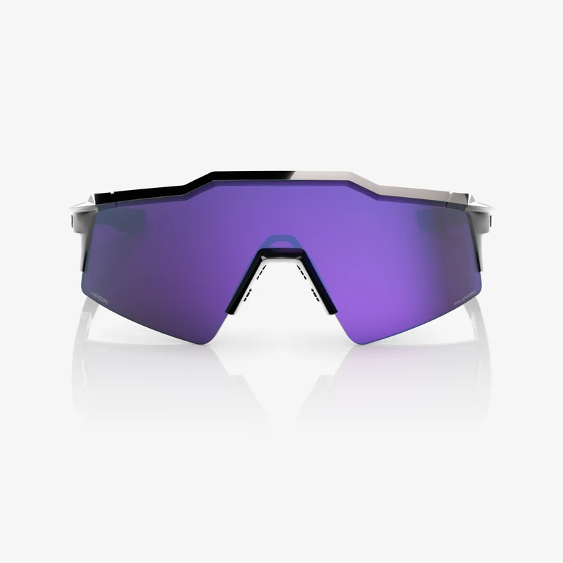 SPEEDCRAFT SL - Polished Black - HiPER Polarized Lavender Mirror