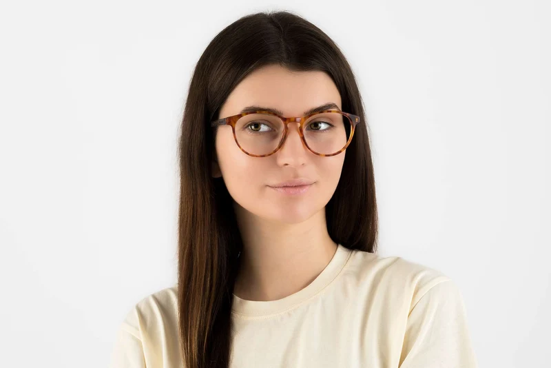 Hope Orange Eyeglasses