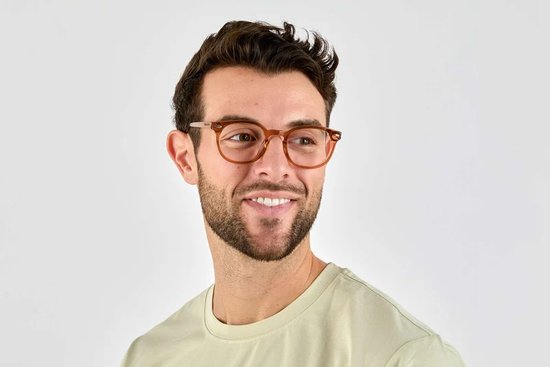 Fierce Brown Eyeglasses