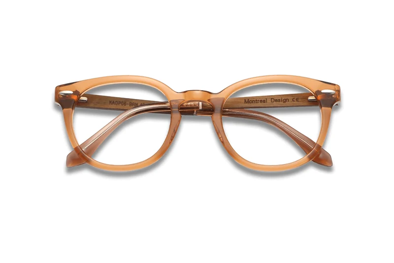 Fierce Brown Eyeglasses