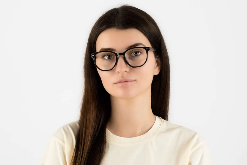 Faith Black Eyeglasses
