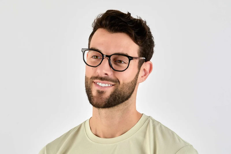 Faith Black Eyeglasses