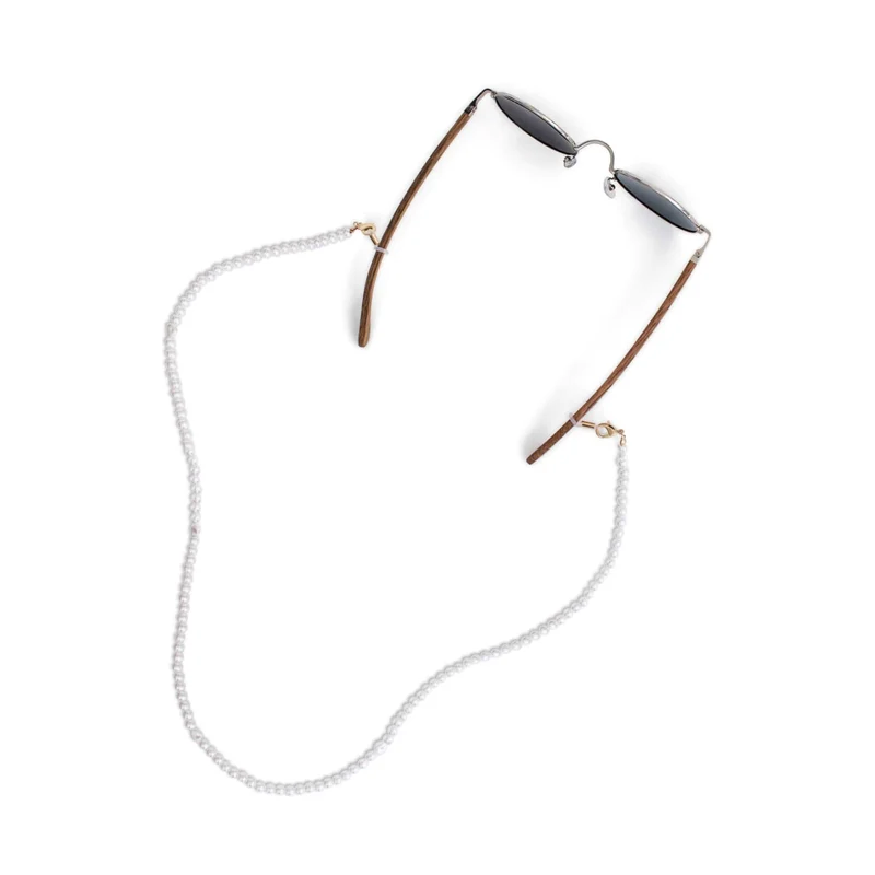 White Pearl Glasses Chain