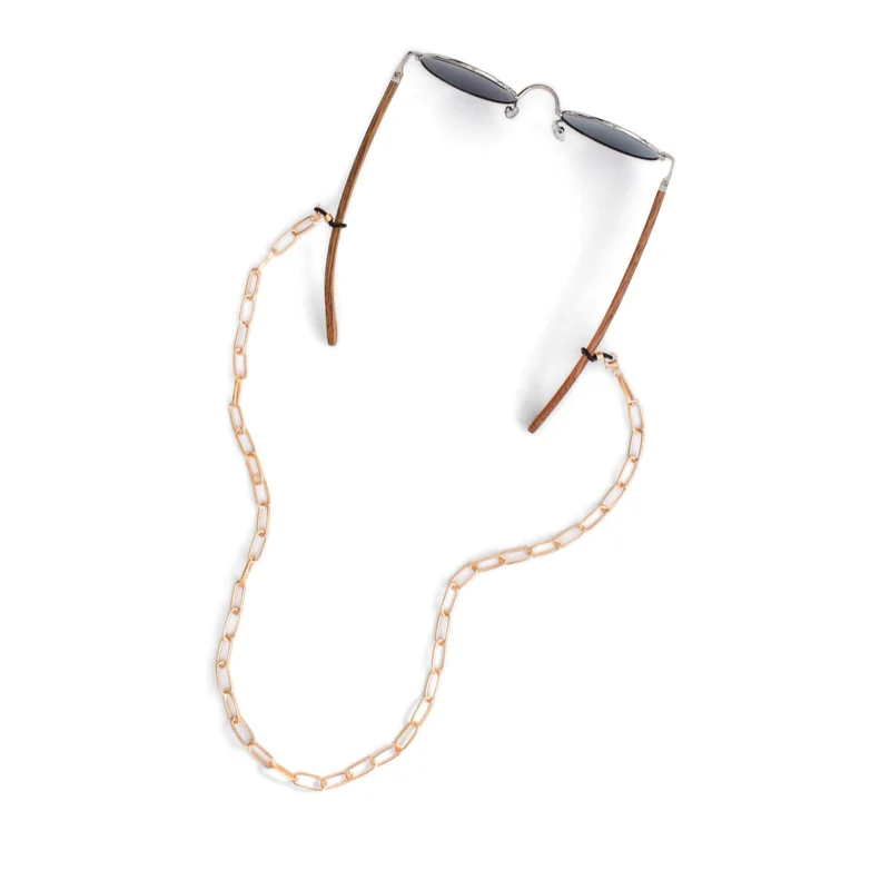 Gold Link Glasses Chain