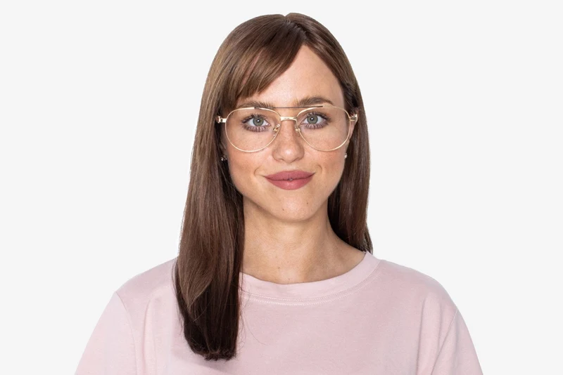 Purpose Gold Eyeglasses