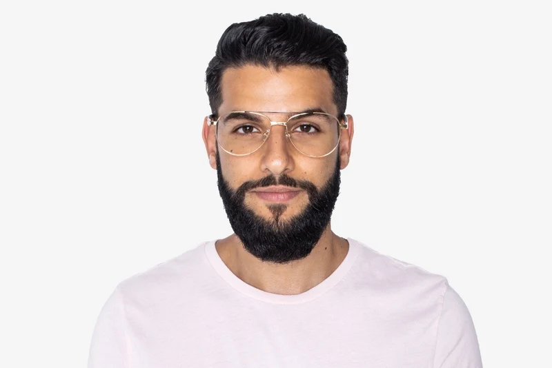 Purpose Gold Eyeglasses