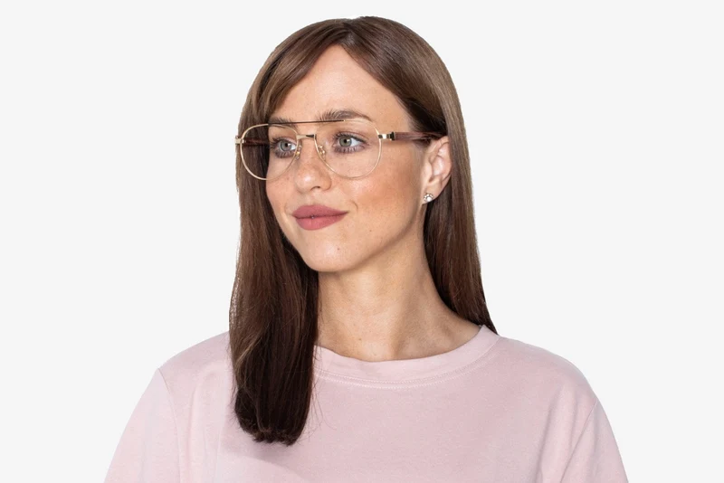 Purpose Gold Eyeglasses