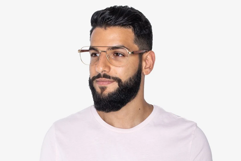 Purpose Gold Eyeglasses