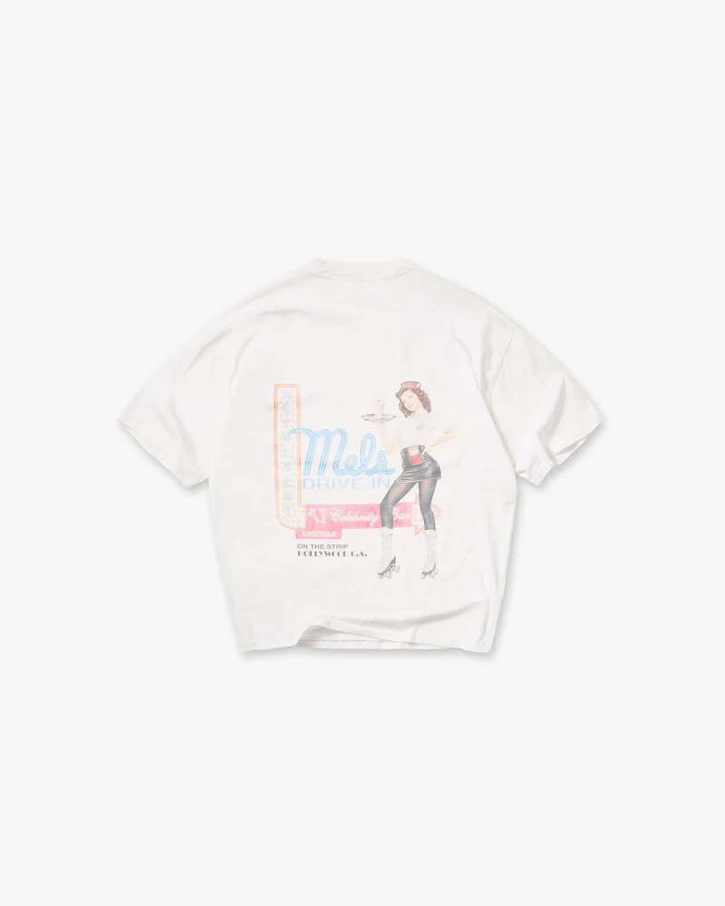 Represent x Mels Diner T-Shirt - Flat White