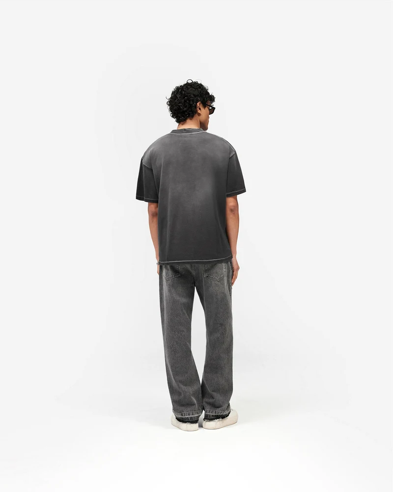 Loaded With Love T-Shirt - Stained Black