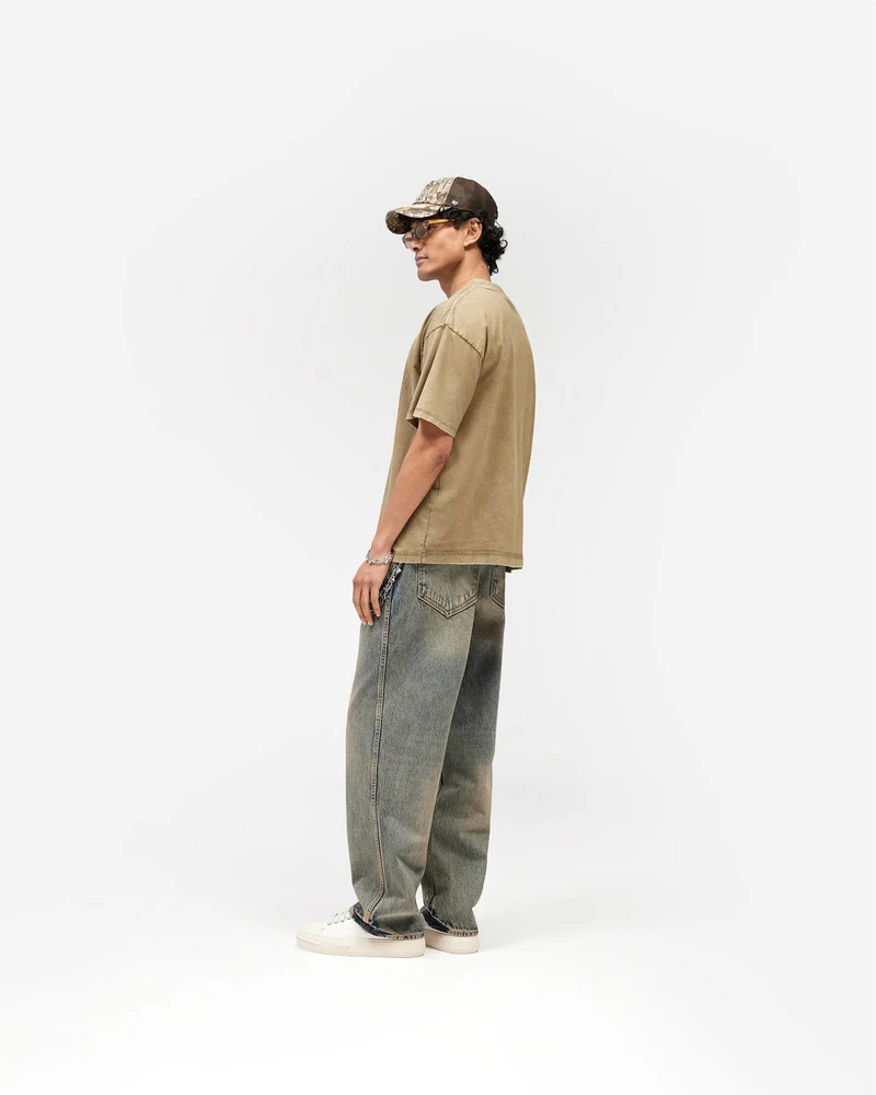 Embellished Represent T-Shirt - Vintage Khaki