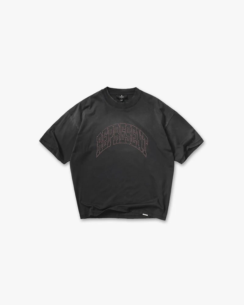 Embellished Represent T-Shirt - Stained Black