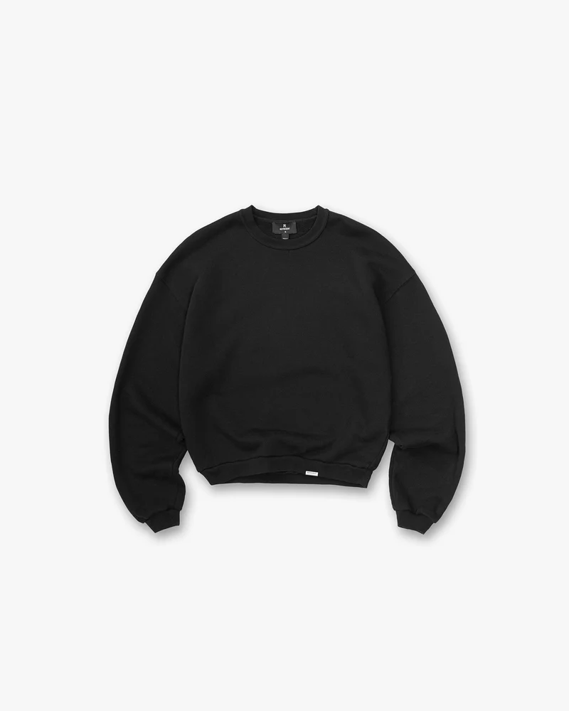 GH Shrunken Sweatshirt - Jet Black