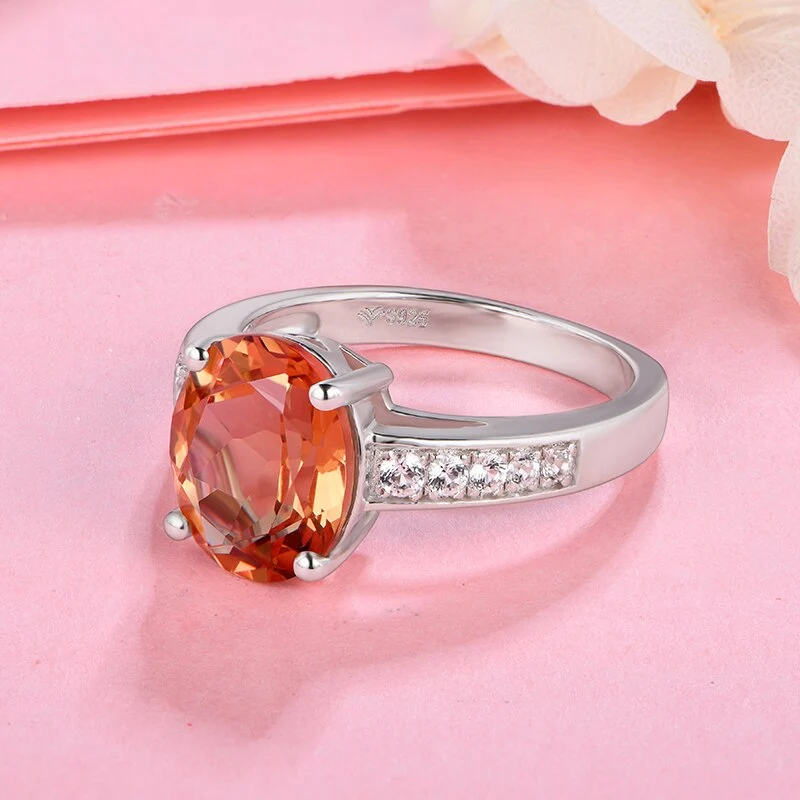 Zultanite ring oval cut color changing