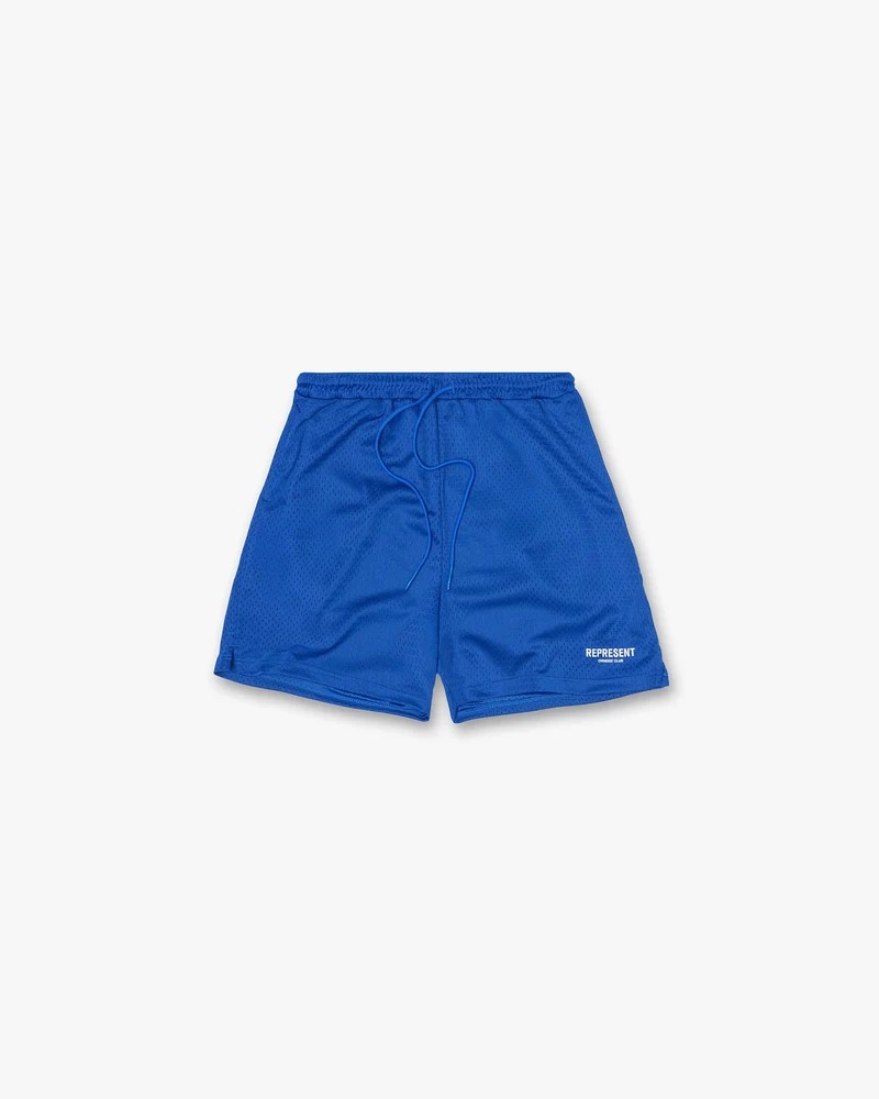 Represent Owners Club Mesh Shorts - Cobalt