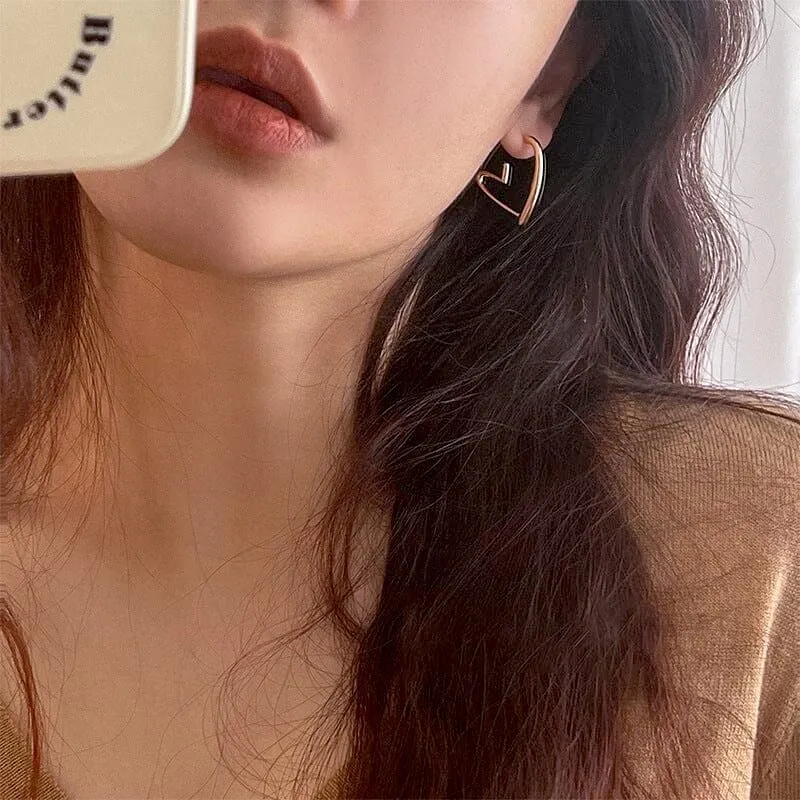 Boucles d'Oreilles Coeur