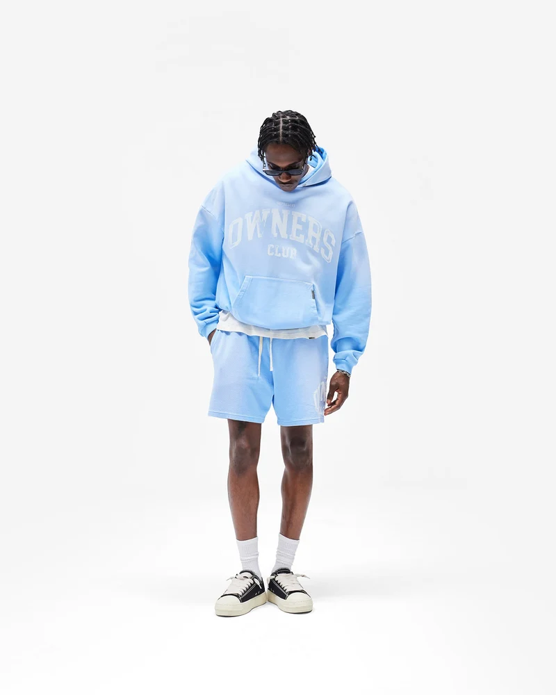 Represent Owners Club Mesh Short - Sky Blue